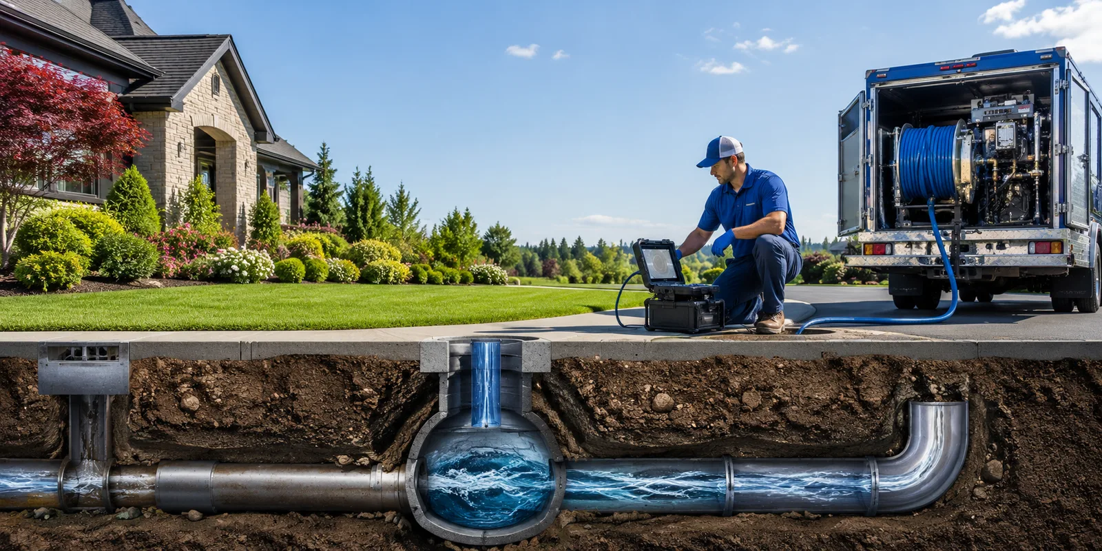 Drainage restoration information for Newtonsville, OH